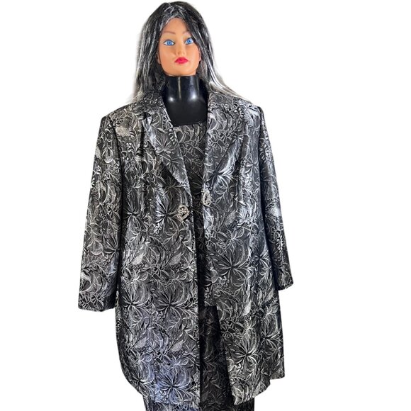 Women's Giovanna Designer Signature Skirt Suit 26W 3PC - Picture 1 of 16